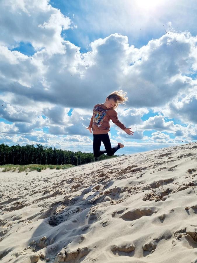 Siedlisko Na Wydmach, Domki Klimatyzowane Łeba Eksteriør bilde