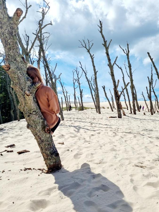 Siedlisko Na Wydmach, Domki Klimatyzowane Łeba Eksteriør bilde